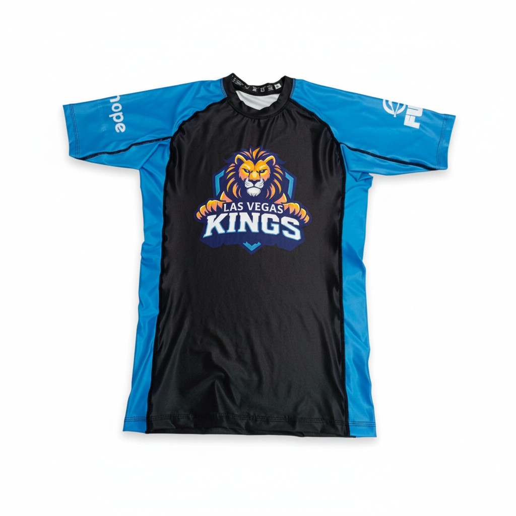 Kings Rash Guard - Teal - Image 2