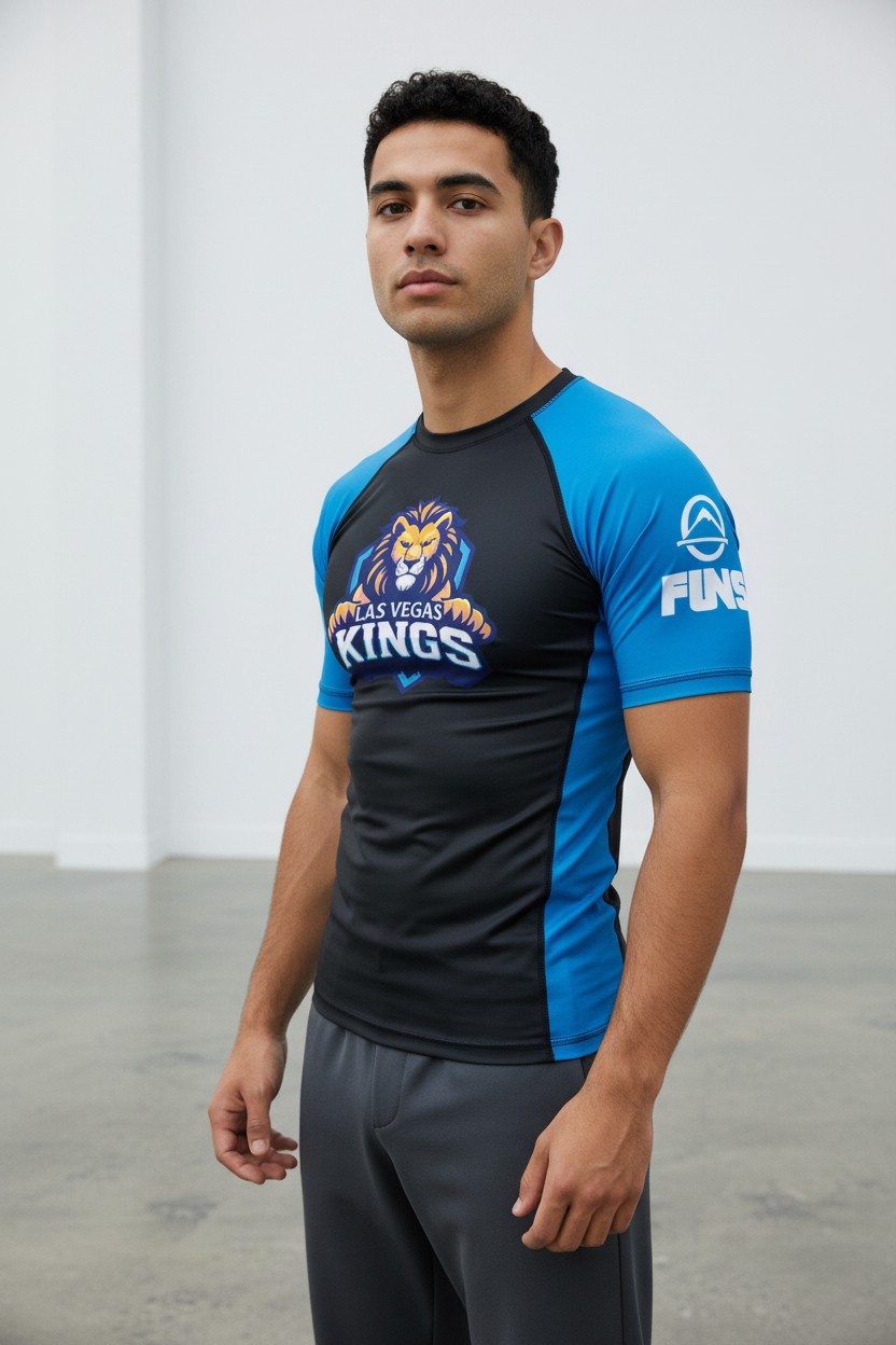 Kings Rash Guard - Teal